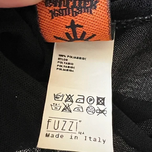 Jean Paul Gaultier Soleil S/S 1999 | Sz M| Cutout Sheer Mesh Bodycon Black Top - Picture 10 of 13